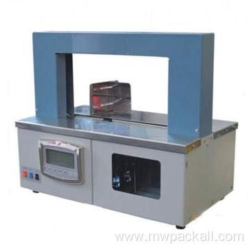 Gift box strap banding machine with paper belt for sale